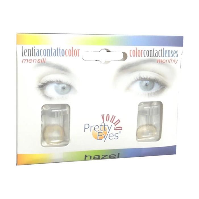 Pretty Eyes Monthly Color Lens Radiant-Hazel 2's