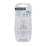 Suavinex Wide Neck 3 Position Silicone Teat 2's