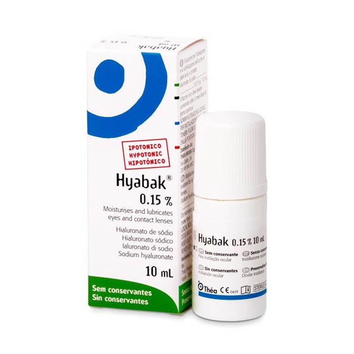 Hyabak 0.15% Eye Drops 10 ml