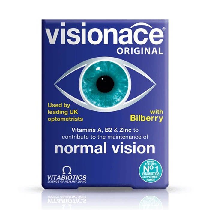 Vitabiotics Visionace Bilberry Lutein Esters 30 Tablets