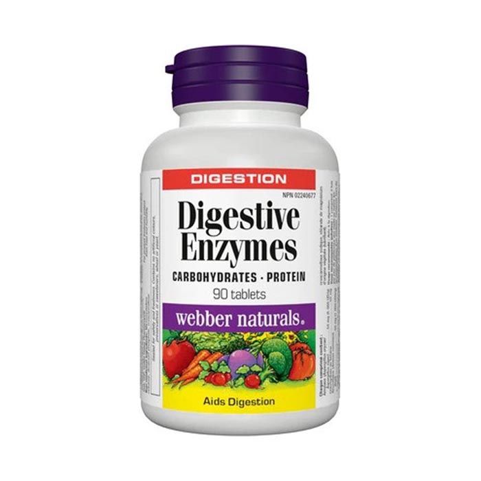 Webber Naturals Digestive Enzymes 90's
