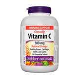 Webber Naturals Vitamin C 500 Mg Orange 90's