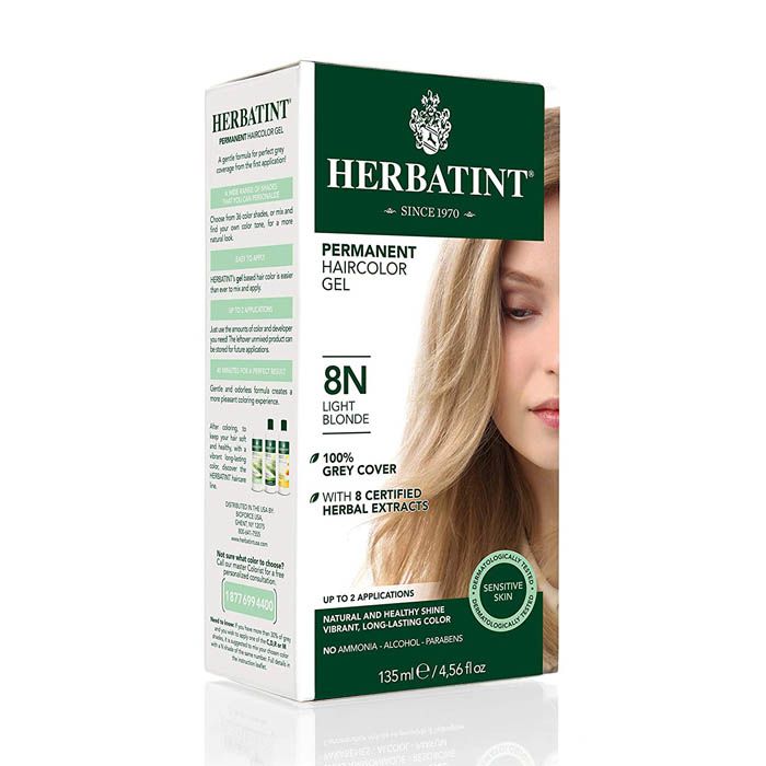 Herbatint Herbal Haircolor Gel 8N Light Blonde