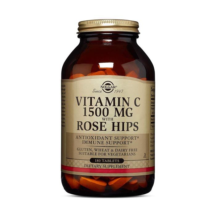 Solgar Vitamin C 1500 mg With Rose Hips Tablets 180's
