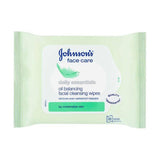 Johnson's Oil Balancing Wipes 25's-Assorted
