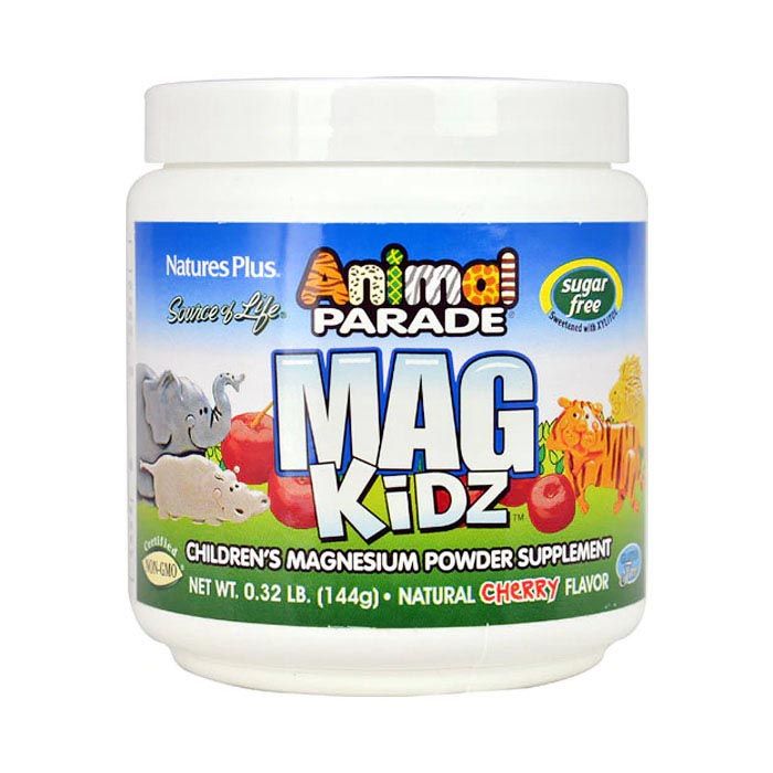 Natures Plus Animal Parade Magnesium Kidz Powder Cherry 0.32 Lbs