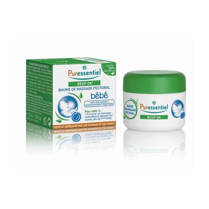 Puressentiel Respiratory Pectoral Massage Balm Baby 30 ml