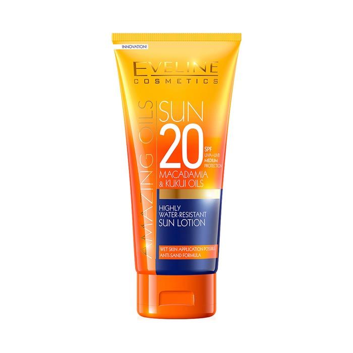 Eveline Amazing Oils Highly Water-Resistant Sun lotion Spf 20 200 ml