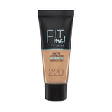 Maybelline Fit Me Matte Poreless Foundation 220 Nat Beige