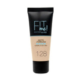 Maybelline Fit Me Matte Poreless Foundation 128 Warm