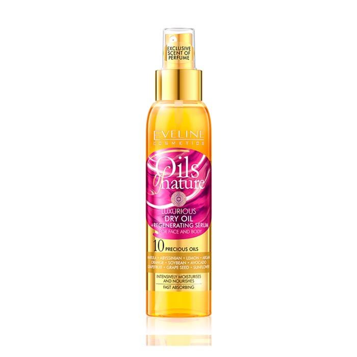 Eveline Oils Of Nature Dry Oil Regen Serum Face & Body 125 ml