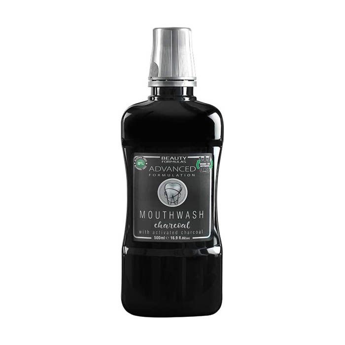 Beauty Formulas Advanced Formulation Charcoal Mouthwash 500Ml