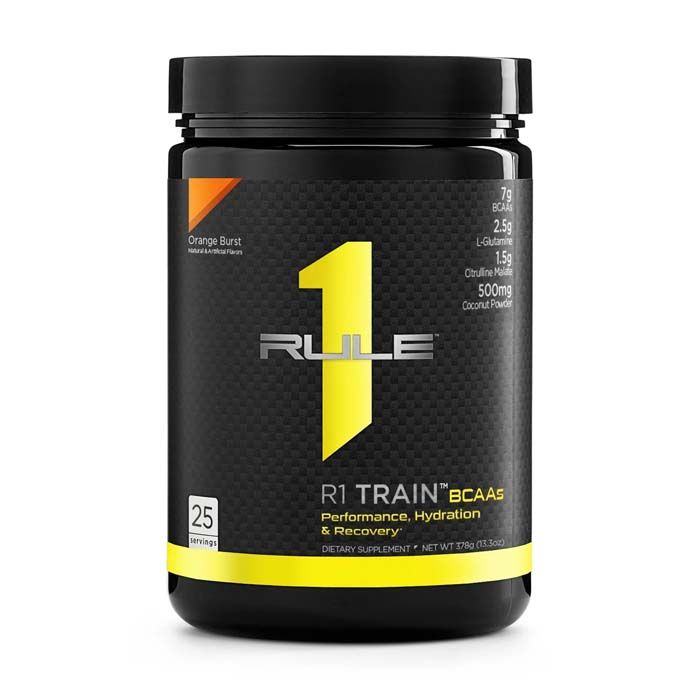 Rule1 Train BCAAs Orange Burst 25 Servings 378 g