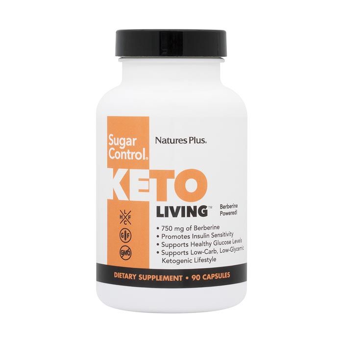Natures Plus Keto living Sugar Control 90 Capsules