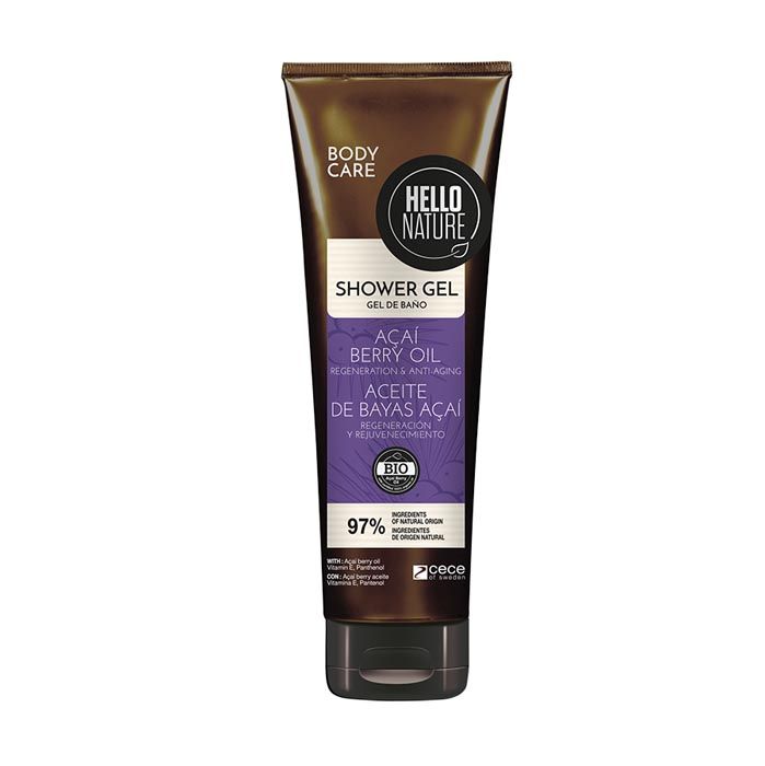 Hello Nature Acai-Berry Oil Shower Gel 250 ml