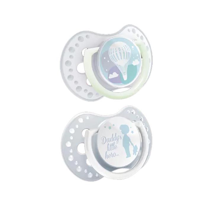 Lovi Dynamic Soother Silicone Lovi 0-3 m (2 Pieces) Pride & Joy -22844B