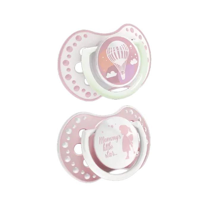 Lovi Dynamic Soother Silicone Lovi 0-3 m (2 Pieces) Pride & Joy -22844G