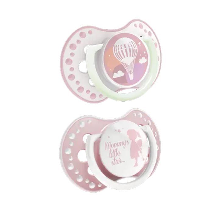 Lovi Dynamic Soother Silicone Lovi  3-6 m (2 Pieces) Pride & Joy - 22845G