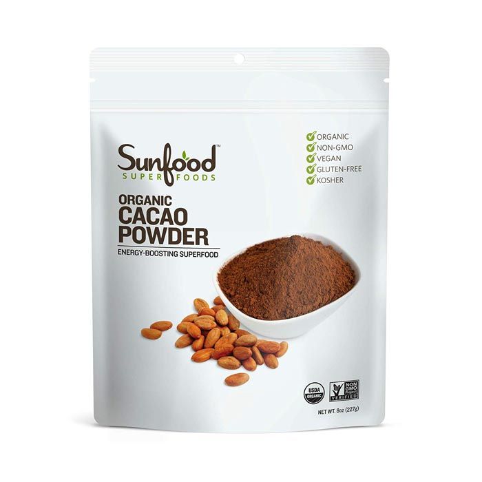 Sunfood Superfoods Cacao Powder Organic 8 Oz