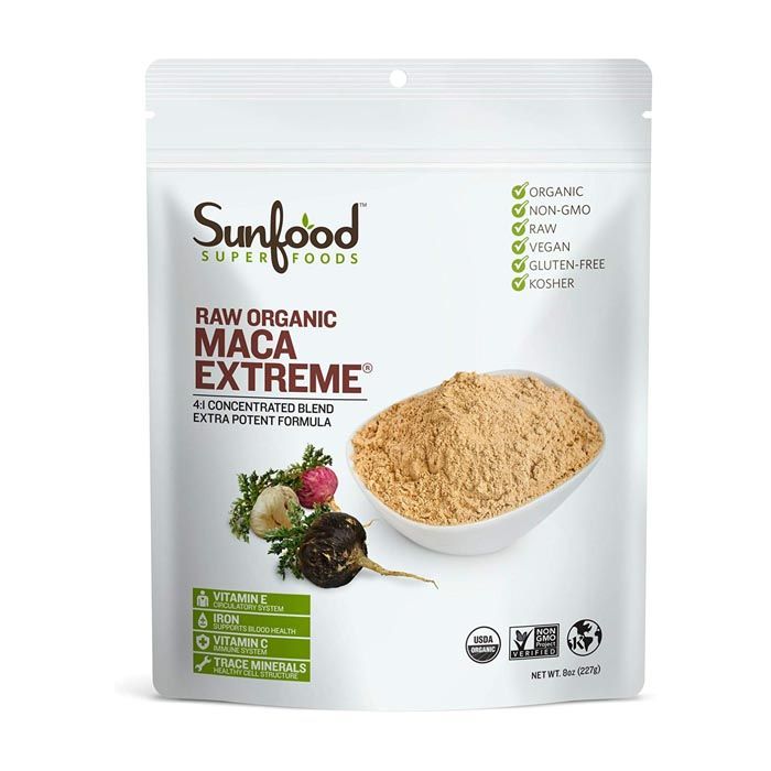 Sunfood Superfoods Maca Extreme Organic 8 Oz