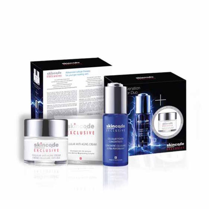 Skincode Exclusive Rejuvenation Power Duo Kit (Cream+Serum)
