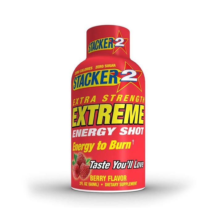 Stacker2 Xtra Extreme Energy Shot Berry 2 Oz