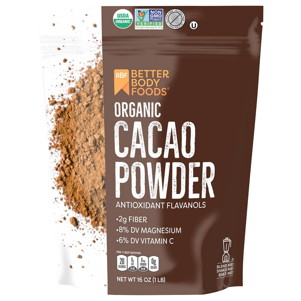 BetterBody Foods Organic Cacao Powder 453 g