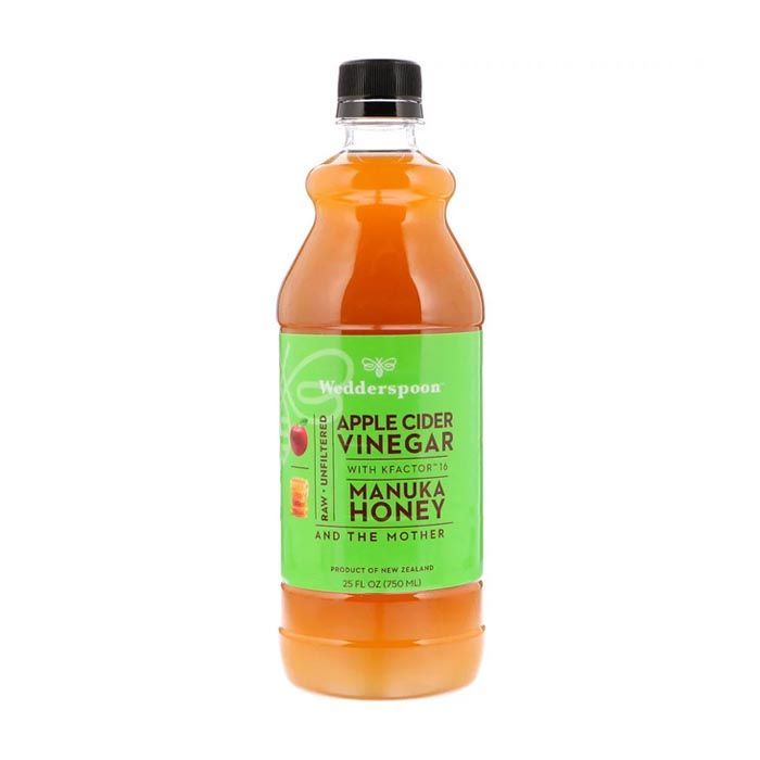 Wedderspoon Apple Cider Vinegar With K factor 16 M Honey 750 ml