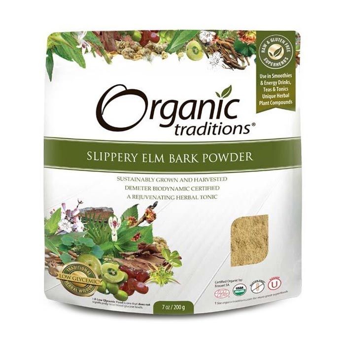 Organic Traditions Slippery Elm Bark Powder 200 g