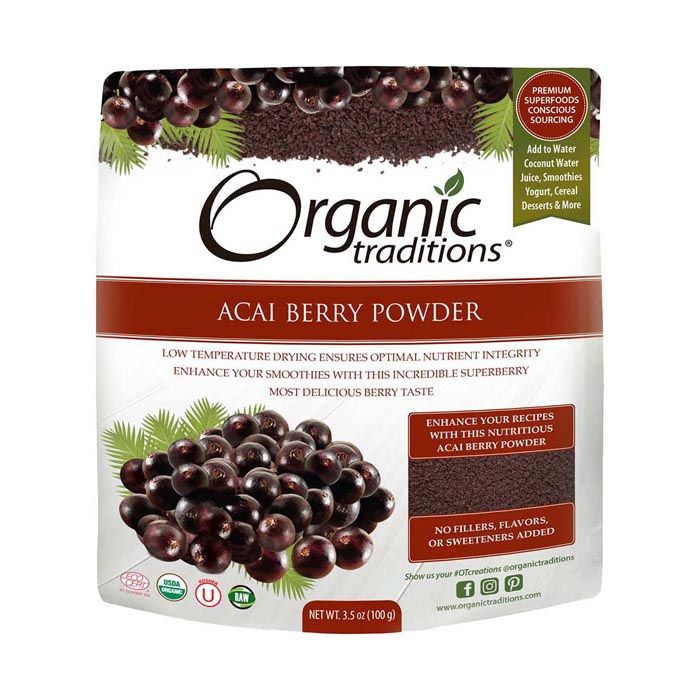 Organic Traditions Acai Berry Powder 100 g