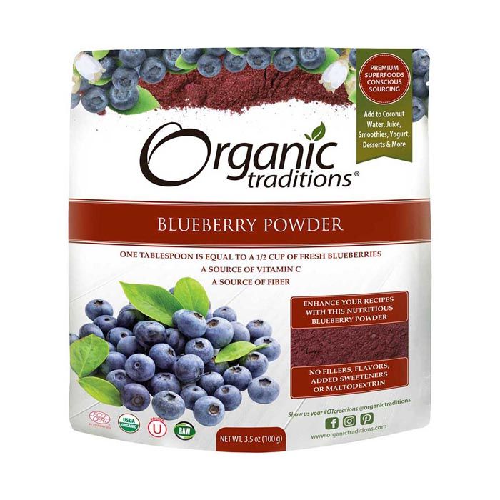 Organic Traditions Blueberry Powder 100 g