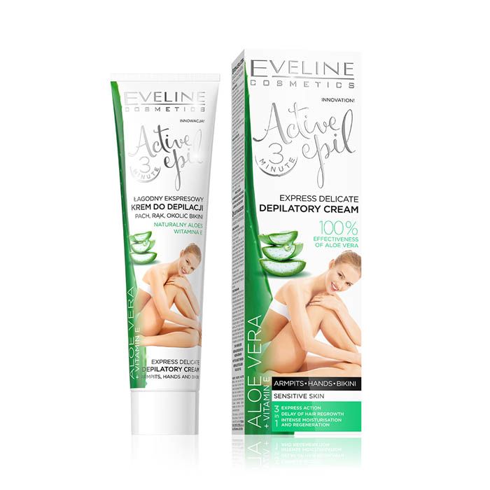 Eveline Active Epil Depilatory Cream- Sensitive Skin 125 ml