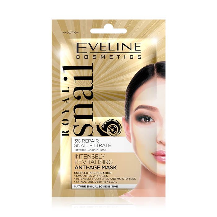 Eveline Royal Snail Intensely Revitalizing Anti-Aging Mask 2 x 5 ml