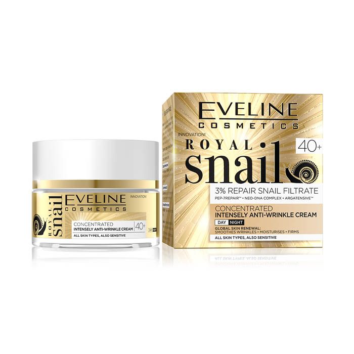 Eveline Royal Snail Anti-Wrinkle Day & Night Cream 40+ 50 ml