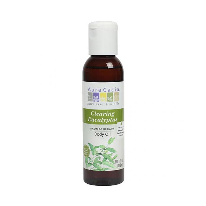 Aura Cacia Clearing Eucalyptus Body Oil 118 ml