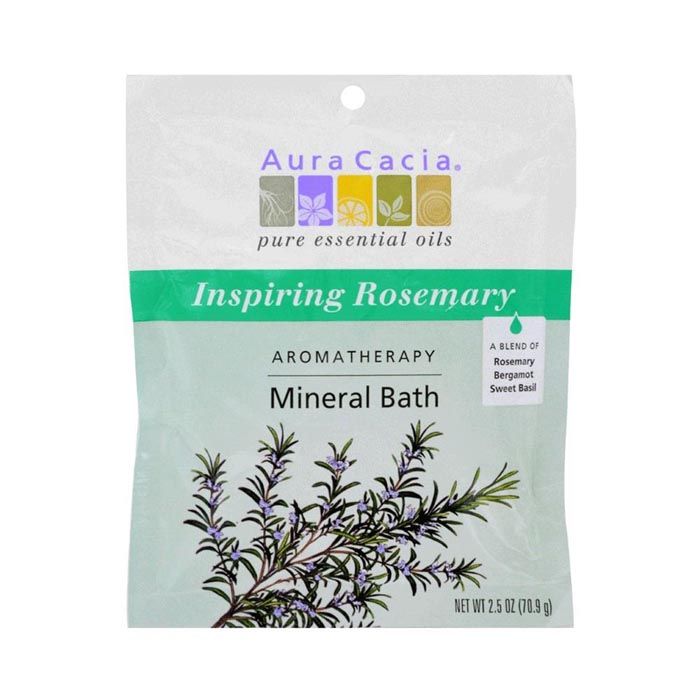 Aura Cacia Inspiring Rosemary Mineral Bath 70.9 g