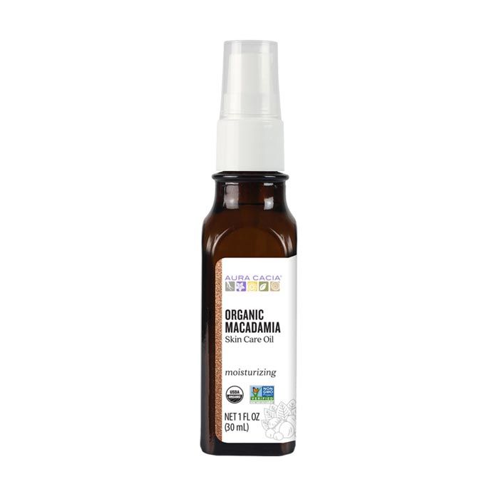 Aura Cacia Macadamia Organic Skin Care Oil 30 ml