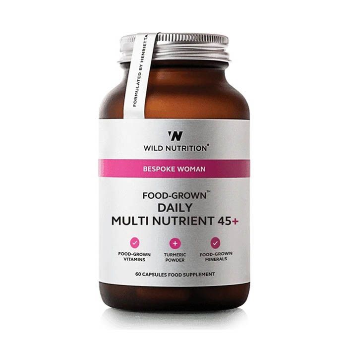 Wild Nutrition Food-Grown Daily Multi Nutrient 45+ Women 60 Capsules