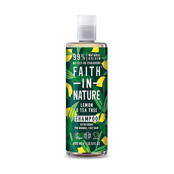Faith In Nature Shampoo Lemon & Tea Tree 400 ml