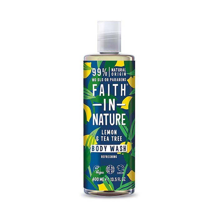 Faith In Nature Body Wash Lemon & Tea Tree 400 ml