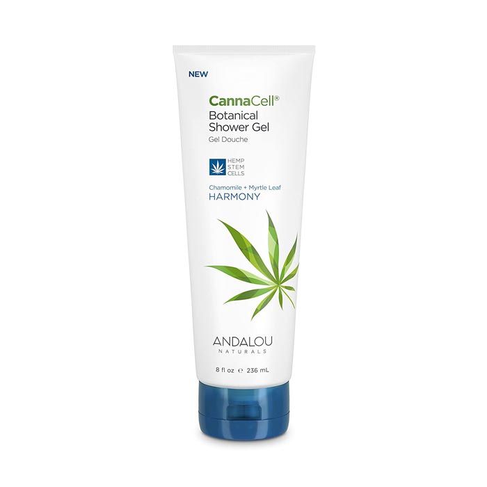 Andalou Naturals Cannacell Botanical Shower Gel Chamomile + Myrtle Leaf 236 ml