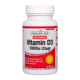 Natures Aid Vitamin D3 1000 IU Tablets 90's