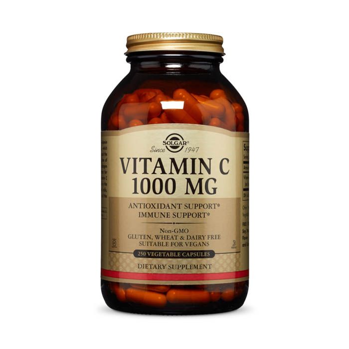 Solgar Vitamin C 1000 mg Vegetable Capsules 250's