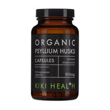 Kiki Health Organic Psyllium Husks Vegetarian Capsules 120's