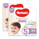 Huggies Baby Pants Size 5 34's Dual Pack