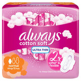 Always napkin Cotton Soft Ultra Normal 10's