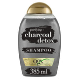 Ogx Purifying + Charcoal Detox Shampoo 385 ml