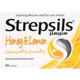 Strepsils Honey & Lemon Lozenges 24's