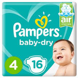 Pampers Baby-Dry Maxi S4 16's