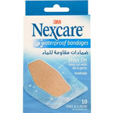 3M Nexcare Waterproof Bandages Knee And Elbow 10's